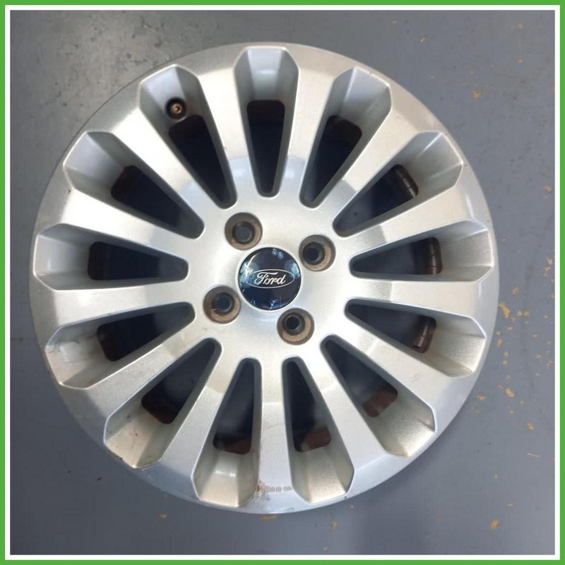Cerchio Singolo in Lega Ford KA 2 Serie 15 pollici 15 6.0J 4x108 ET40 1pz 1675240 Originale Usato al pz