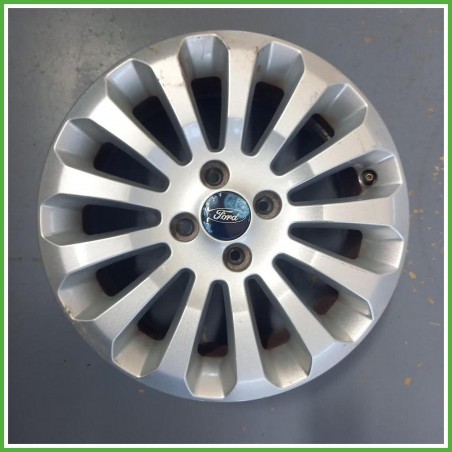 Cerchio Singolo in Lega Ford KA 2 Serie 15 pollici 15 6.0J 4x108 ET40 1pz 1675240 Originale Usato al pz
