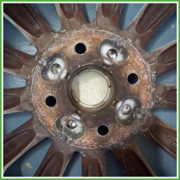Cerchio Singolo in Lega Ford KA 2 Serie 15 pollici 15 6.0J 4x108 ET40 1pz 1675240 Originale Usato al pz