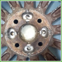 Cerchio Singolo in Lega Ford KA 2 Serie 15 pollici 15 6.0J 4x108 ET40 1pz 1675240 Originale Usato al pz
