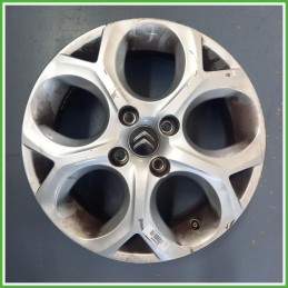 Cerchio Singolo in Lega Citroen C3 2 Serie 16 pollici 16 6.0J 4x108 ET22 1pz 5401P4 Originale Usato al pz