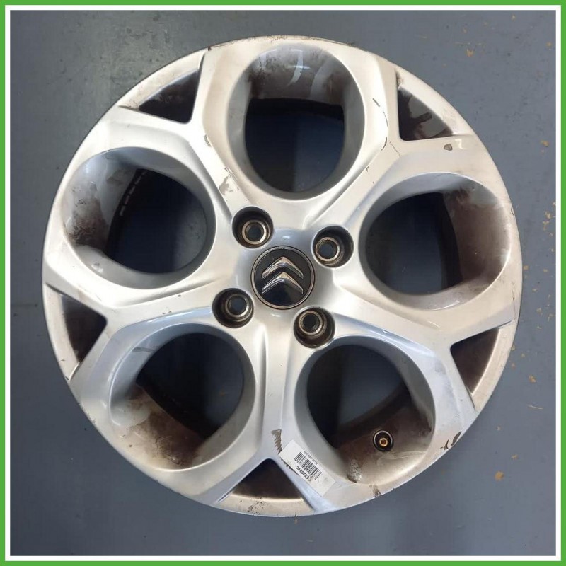 Cerchio Singolo in Lega Citroen C3 2 Serie 16 pollici 16 6.0J 4x108 ET22 1pz 5401P4 Originale Usato al pz