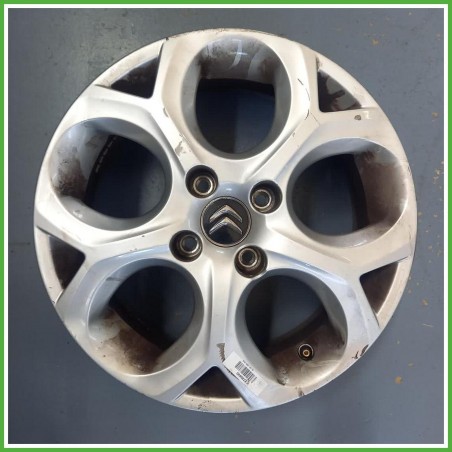 Cerchio Singolo in Lega Citroen C3 2 Serie 16 pollici 16 6.0J 4x108 ET22 1pz 5401P4 Originale Usato al pz