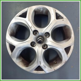 Cerchio Singolo in Lega Citroen C3 2 Serie 16 pollici 16 6.0J 4x108 ET22 1pz 5401P4 Originale Usato al pz