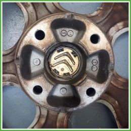 Cerchio Singolo in Lega Citroen C3 2 Serie 16 pollici 16 6.0J 4x108 ET22 1pz 5401P4 Originale Usato al pz