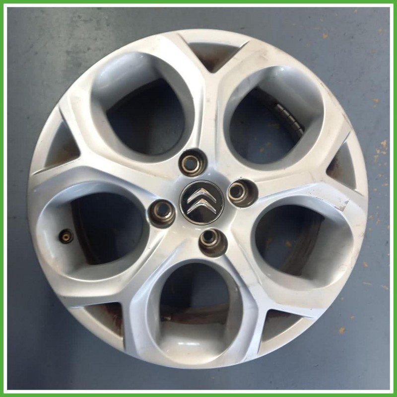 Cerchio Singolo in Lega Citroen C3 2 Serie 16 pollici 16 6.0J 4x108 ET22 1pz 5401P4 Originale Usato al pz