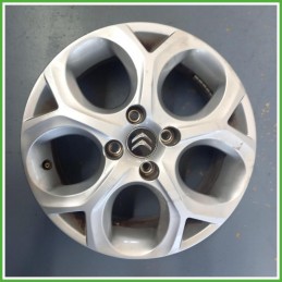 Cerchio Singolo in Lega Citroen C3 2 Serie 16 pollici 16 6.0J 4x108 ET22 1pz 5401P4 Originale Usato al pz