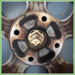 Cerchio Singolo in Lega Citroen C3 2 Serie 16 pollici 16 6.0J 4x108 ET22 1pz 5401P4 Originale Usato al pz