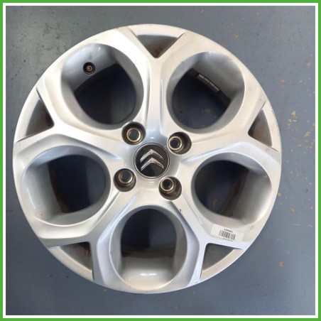 Cerchio Singolo in Lega Citroen C3 2 Serie 16 pollici 16 6.0J 4x108 ET22 1pz 5401P4 Originale Usato al pz