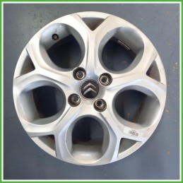 Cerchio Singolo in Lega Citroen C3 2 Serie 16 pollici 16 6.0J 4x108 ET22 1pz 5401P4 Originale Usato al pz