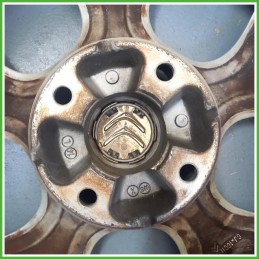 Cerchio Singolo in Lega Citroen C3 2 Serie 16 pollici 16 6.0J 4x108 ET22 1pz 5401P4 Originale Usato al pz