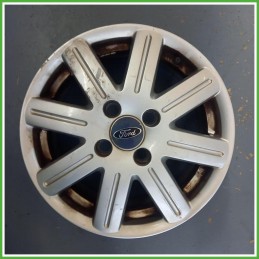 Cerchio Singolo in Lega Ford Fiesta 5 Serie 15 pollici 15 5.0J 4x108 ET52.5 1pz 1077166 Originale Usato al pz