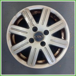 Cerchio Singolo in Lega Ford Fiesta 5 Serie 15 pollici 15 5.0J 4x108 ET52.5 1pz 1077166 Originale Usato al pz