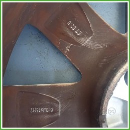 Cerchio Singolo in Lega Ford Fiesta 5 Serie 15 pollici 15 5.0J 4x108 ET52.5 1pz 1077166 Originale Usato al pz