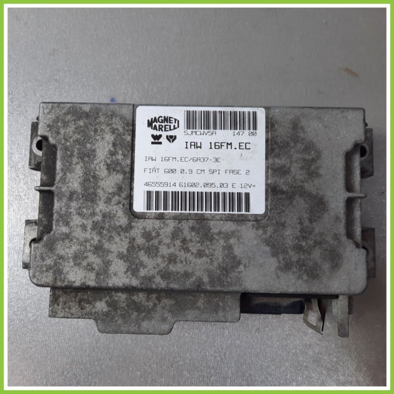 Centralina Motore Iniezione ECU MAGNETI MARELLI IAW16FM.EC FIAT SEICENTO 1E 900 CITYMATIC 46555914 Benzina 1998 2005