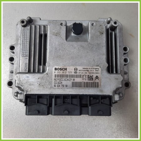 Centralina Motore Iniezione ECU BOSCH 0281012529 PEUGEOT 207 1.4 50kw 9663475880 2006 2009