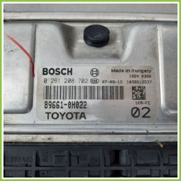 Centralina Motore Iniezione ECU BOSCH 0261208702 TOYOTA AYGO 1a Serie 1.0 12V VVT-I 89661-0H022 Benzina 2005