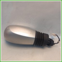 Specchio Specchietto Retrovisore Destro DX Argento Fiat Punto 2 Serie 2003-2009 Magneti Marelli Originale Usato