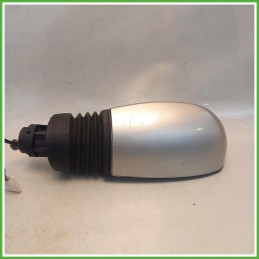 Specchio Specchietto Retrovisore Destro DX Argento Fiat Punto 2 Serie 2003-2009 Magneti Marelli Originale Usato