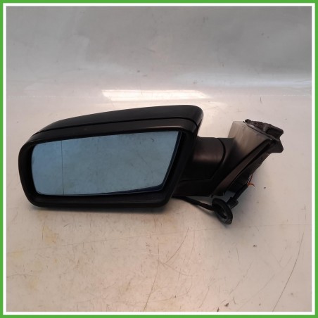Specchio Specchietto Retrovisore Sinistro SX Nero Bmw Serie 5 E60 Berlina 2003-2010  Originale Usato