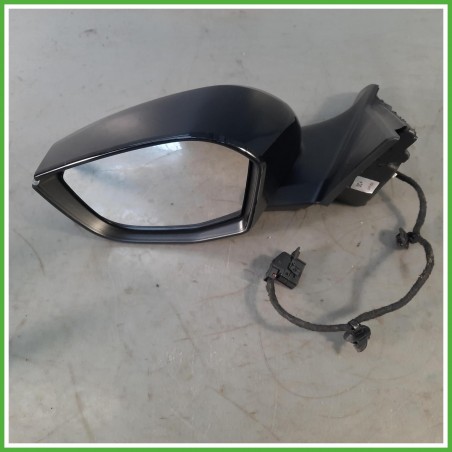 Specchio Specchietto Retrovisore Sinistro SX Nero Peugeot 308 3 Serie 2021  Originale Usato