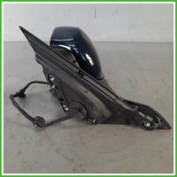 Specchio Specchietto Retrovisore Sinistro SX Nero Peugeot 308 3 Serie 2021  Originale Usato