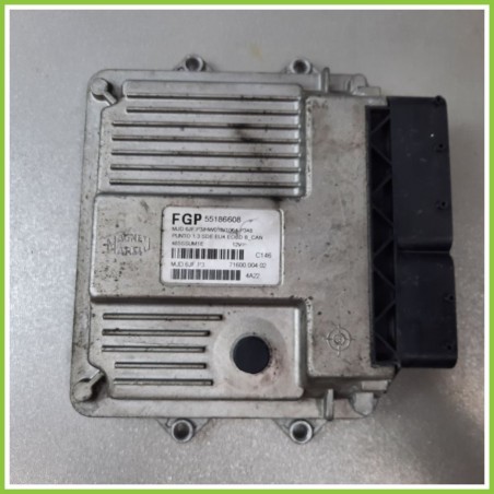 Centralina Motore Iniezione ECU MAGNETI MARELLI MJD6JF.P3 FIAT PUNTO 2U 1.3 MJT 16V 55186608 Diesel 2003 2007