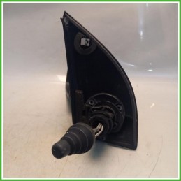 Specchio Specchietto Retrovisore Sinistro SX Blu Fiat Panda 2 Serie 2009-2010 Ficosa Ficomirrors Originale Usato
