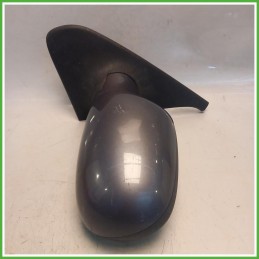 Specchio Specchietto Retrovisore Sinistro SX Grigio Renault Clio 2 Serie 2003-2010  Originale Usato