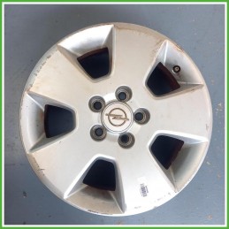 Cerchio Singolo in Lega Opel Zafira A 16 pollici 16 6.0J 5x110 ET44 1pz 9191979 Originale Usato al pz
