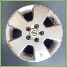 Cerchio Singolo in Lega Opel Zafira A 16 pollici 16 6.0J 5x110 ET44 1pz 9191979 Originale Usato al pz