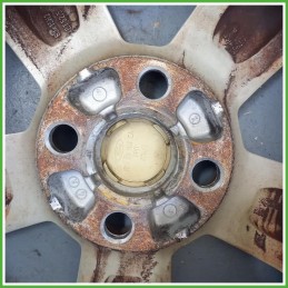 Cerchio Singolo in Lega Ford Fiesta 5 Serie 15 pollici 15 6.0J 4x108 ET52.5 1pz 1077166 Originale Usato al pz