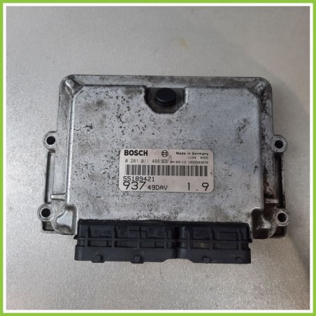Centralina Motore Iniezione ECU BOSCH 0281011488 ALFA ROMEO 147 W8 1.9 JTD 85kw 55189421 2000 2006