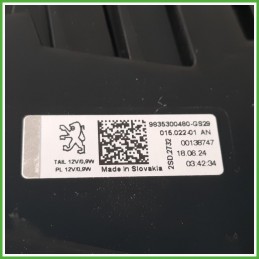 Fanale Fanalino Sinistro SX Hella 24194701L Peugeot 308 3 Serie 2021 9835300480 Originale Usato