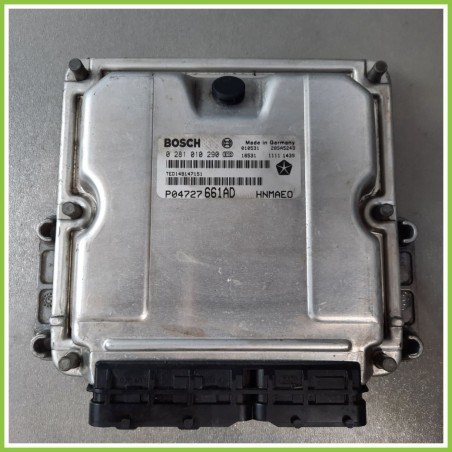 Centralina Motore Iniezione ECU BOSCH 0281010290 CHRYSLER VOYAGER/GRAND VOYAGER 2.5 104kw TED159147151 2001 2004