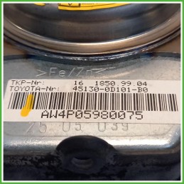 Airbag Guidatore Sinistro SX Toyota Yaris France 1 Serie 1.3 16v. 451300D101B0 2002-2005
