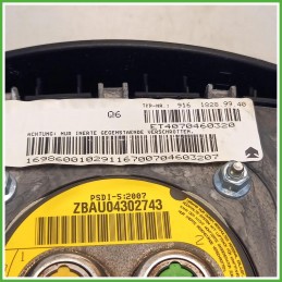 Airbag Guidatore Sinistro SX Mercedes Classe A W169 A150 1.5 Classic A16986001029116 2004-2008