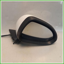 Specchio Specchietto Retrovisore Destro DX Bianco Opel Corsa D 2011  Originale Usato