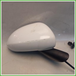 Specchio Specchietto Retrovisore Destro DX Bianco Opel Corsa D 2011  Originale Usato