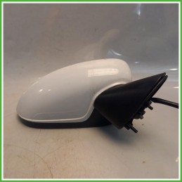 Specchio Specchietto Retrovisore Destro DX Bianco Opel Corsa D 2011  Originale Usato