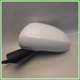 Specchio Specchietto Retrovisore Sinistro SX Bianco Opel Corsa D 2011  Originale Usato