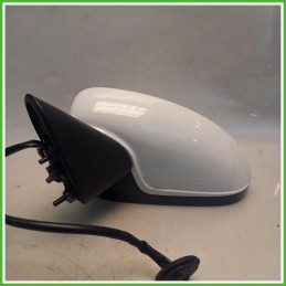 Specchio Specchietto Retrovisore Sinistro SX Bianco Opel Corsa D 2011  Originale Usato