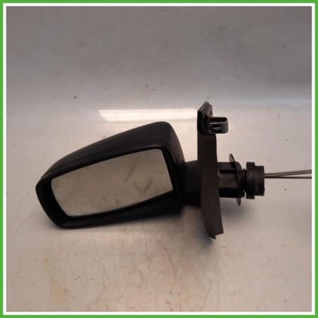 Specchio Specchietto Retrovisore Sinistro SX Nero Fiat Panda 2 Serie 2004-2009  Originale Usato