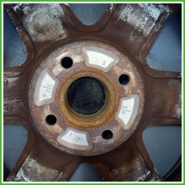 Cerchio Singolo in Lega Volkswagen Golf 3 Serie 14 pollici 14 6.0J 4x100 ET43 1pz 1H0601025A091 Originale Usato al pz