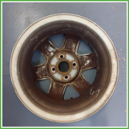 Cerchio Singolo in Lega Volkswagen Golf 3 Serie 14 pollici 14 6.0J 4x100 ET43 1pz 1H0601025A091 Originale Usato al pz
