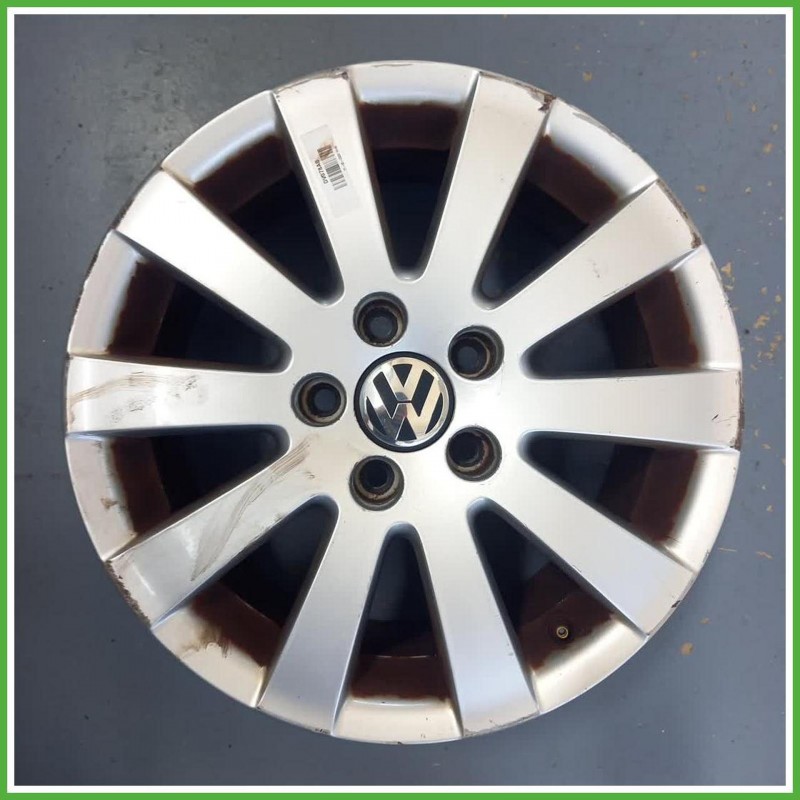 Cerchio Singolo in Lega Volkswagen Passat 5 Serie 16 pollici 16 7.0J 5x112 ET45 1pz 3C0601025BL8Z8 Originale Usato al pz