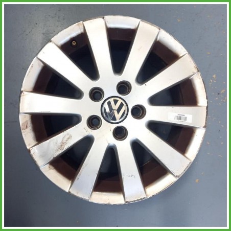 Cerchio Singolo in Lega Volkswagen Passat 5 Serie 16 pollici 16 7.0J 5x112 ET45 1pz 3C0601025BL8Z8 Originale Usato al pz