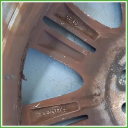 Cerchio Singolo in Lega Fiat Idea 15 pollici 15 6.0J 4x98 ET40 1pz 46847691 Originale Usato al pz