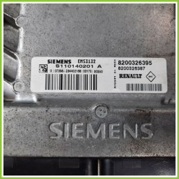 Centralina Motore Iniezione ECU SIEMENS S11014201A RENAULT CLIO 2a Serie 1.2 8200326395 Benzina 2001 2010