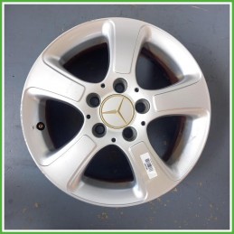 Cerchio Singolo in Lega Mercedes Classe A W169 15 pollici 15 6.0J 5x112 ET46 1pz A1694000402 Originale Usato al pz